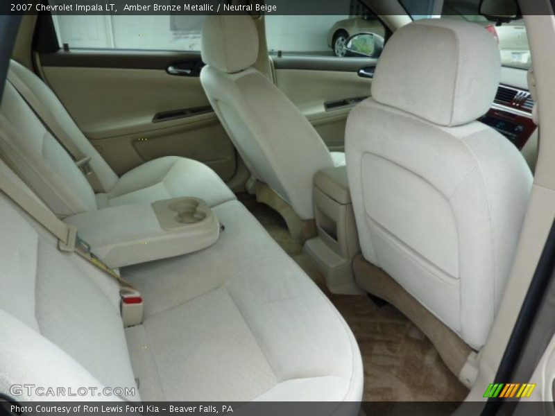 Amber Bronze Metallic / Neutral Beige 2007 Chevrolet Impala LT