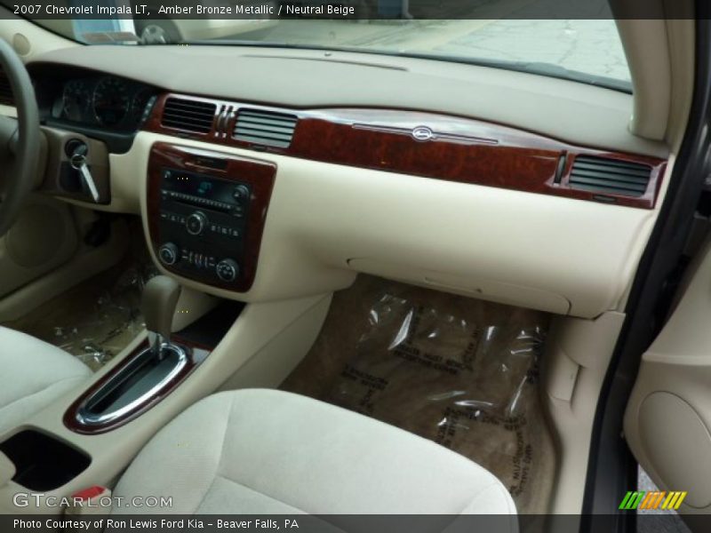 Amber Bronze Metallic / Neutral Beige 2007 Chevrolet Impala LT