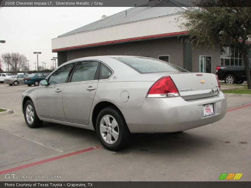 Silverstone Metallic / Gray 2008 Chevrolet Impala LT