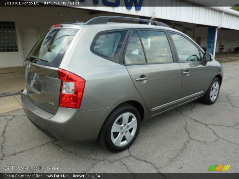 Titanium Gray / Beige 2010 Kia Rondo LX