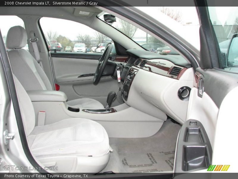 Silverstone Metallic / Gray 2008 Chevrolet Impala LT
