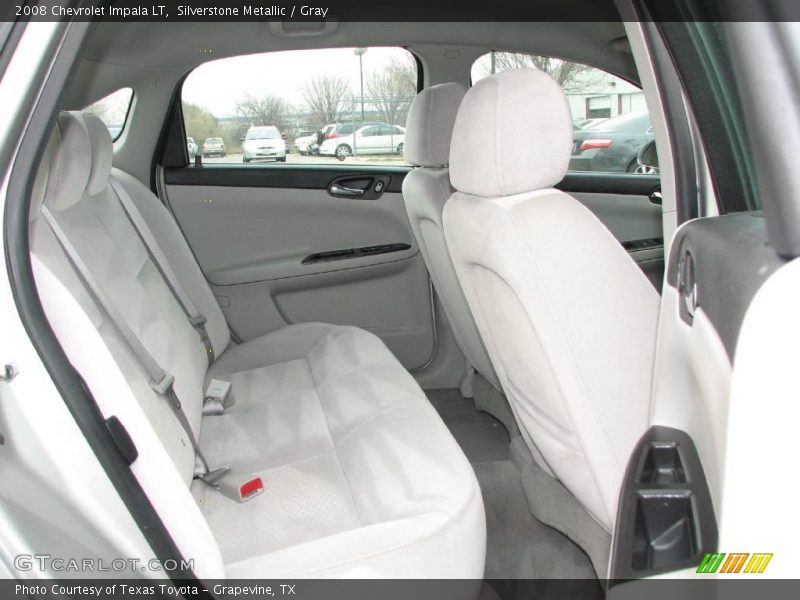 Silverstone Metallic / Gray 2008 Chevrolet Impala LT