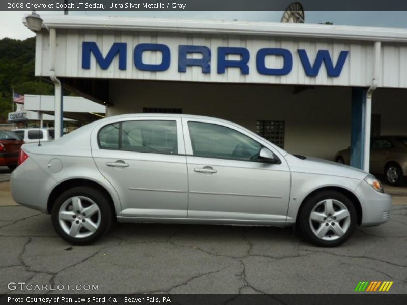 Ultra Silver Metallic / Gray 2008 Chevrolet Cobalt LT Sedan