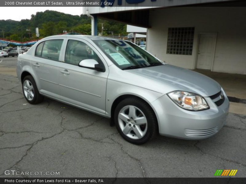 Ultra Silver Metallic / Gray 2008 Chevrolet Cobalt LT Sedan