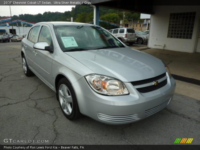 Ultra Silver Metallic / Gray 2008 Chevrolet Cobalt LT Sedan