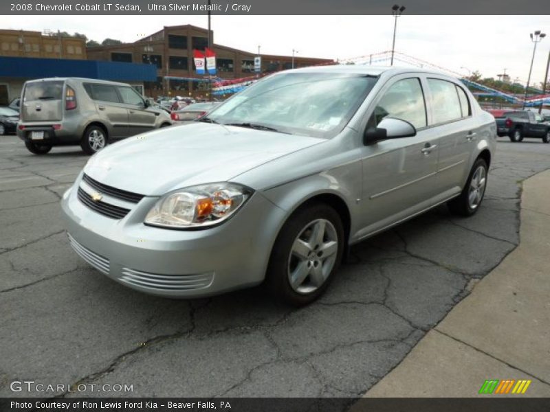 Ultra Silver Metallic / Gray 2008 Chevrolet Cobalt LT Sedan