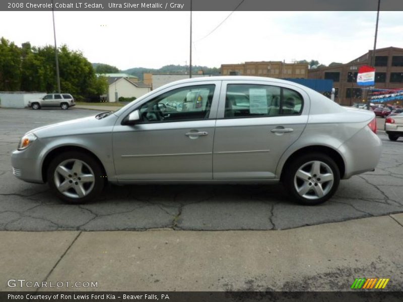 Ultra Silver Metallic / Gray 2008 Chevrolet Cobalt LT Sedan