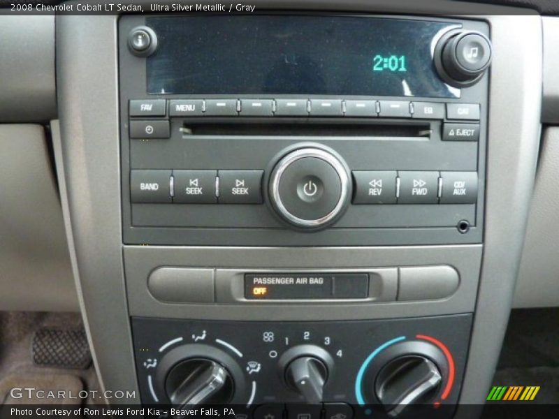Ultra Silver Metallic / Gray 2008 Chevrolet Cobalt LT Sedan