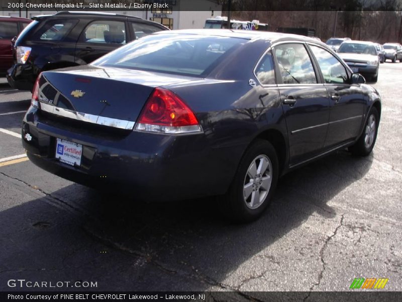 Slate Metallic / Ebony Black 2008 Chevrolet Impala LT