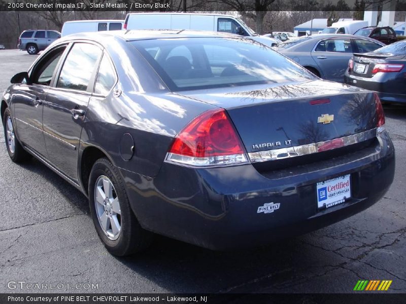 Slate Metallic / Ebony Black 2008 Chevrolet Impala LT
