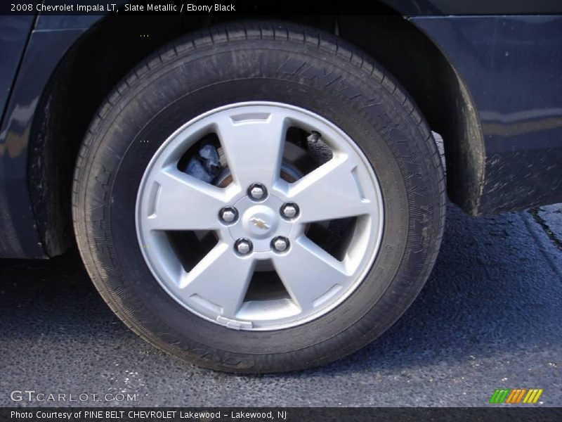 Slate Metallic / Ebony Black 2008 Chevrolet Impala LT