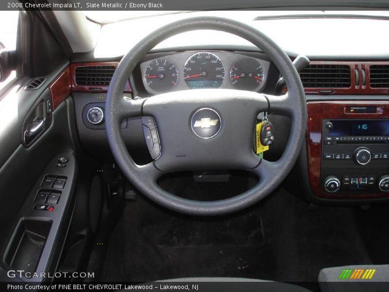 Slate Metallic / Ebony Black 2008 Chevrolet Impala LT