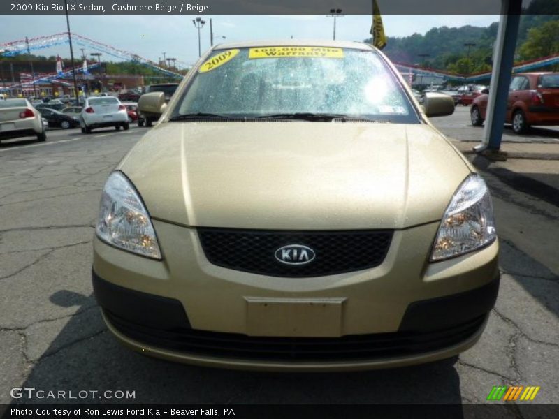 Cashmere Beige / Beige 2009 Kia Rio LX Sedan