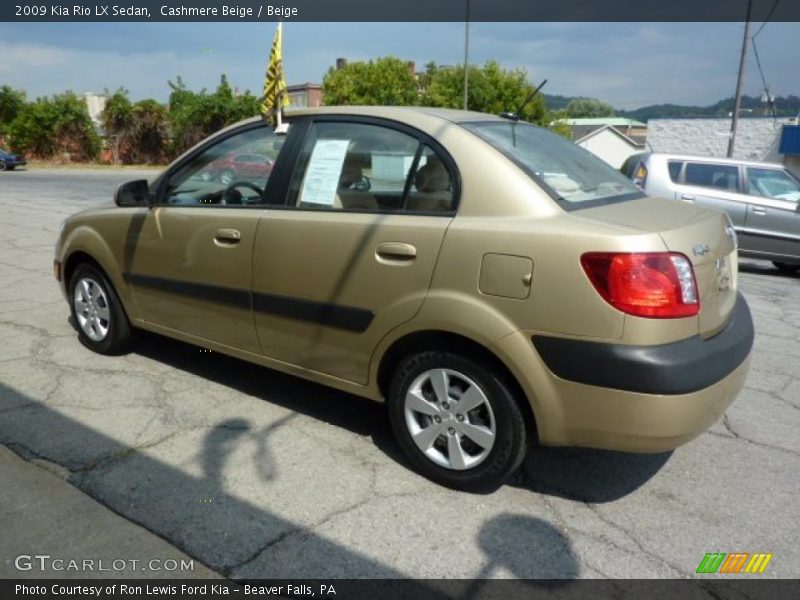 Cashmere Beige / Beige 2009 Kia Rio LX Sedan