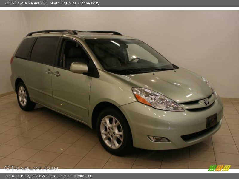 Silver Pine Mica / Stone Gray 2006 Toyota Sienna XLE