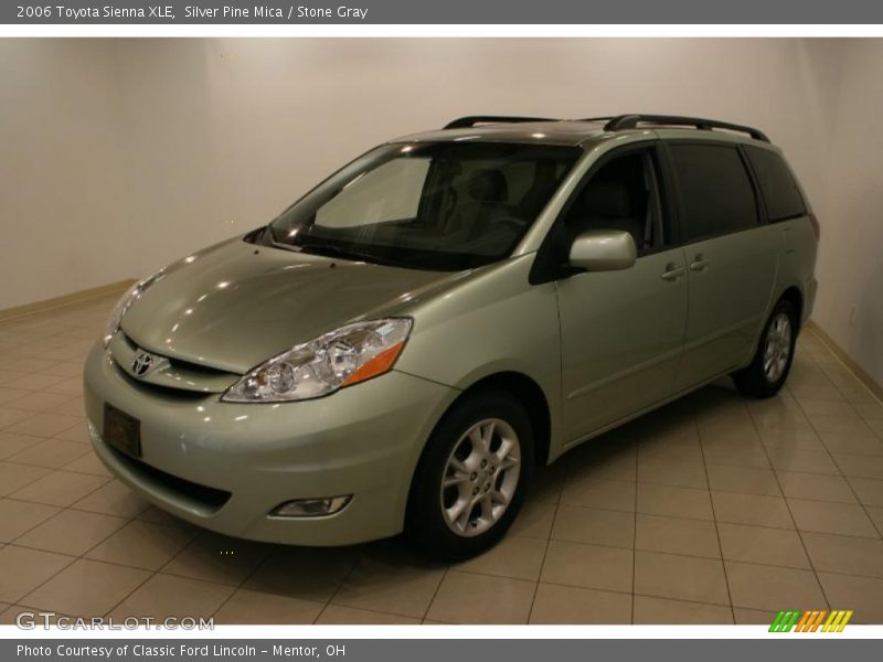 Silver Pine Mica / Stone Gray 2006 Toyota Sienna XLE