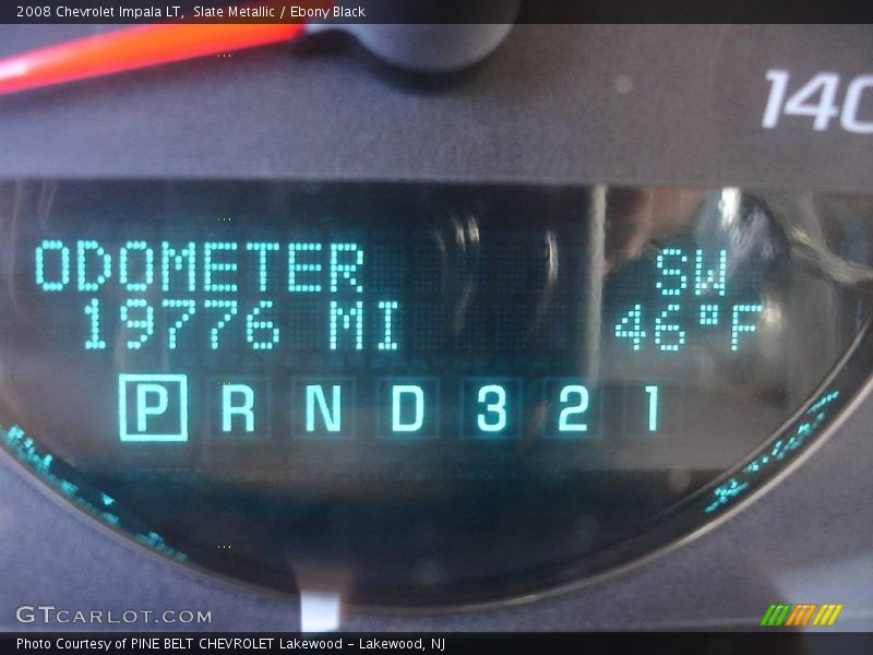 Slate Metallic / Ebony Black 2008 Chevrolet Impala LT