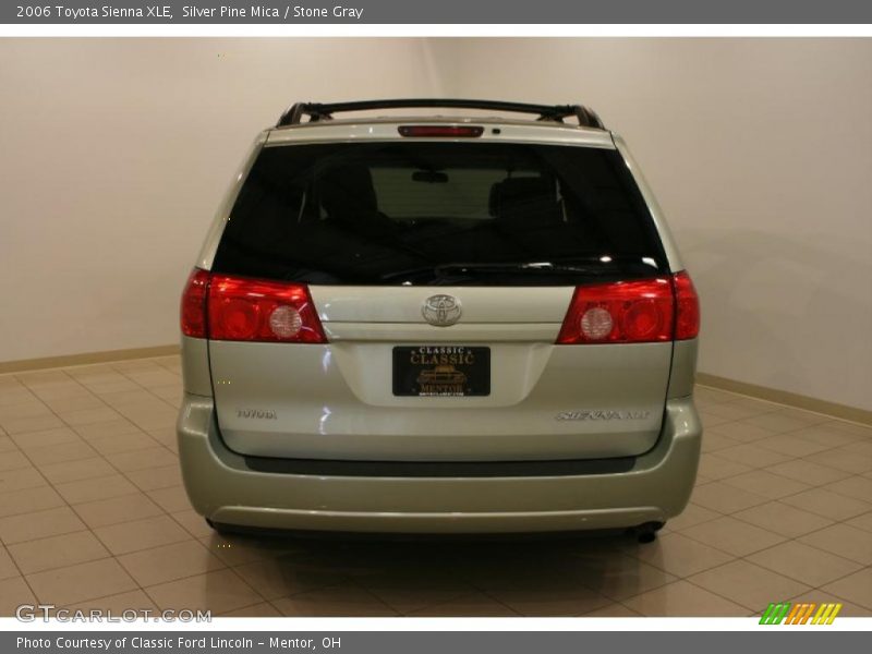 Silver Pine Mica / Stone Gray 2006 Toyota Sienna XLE