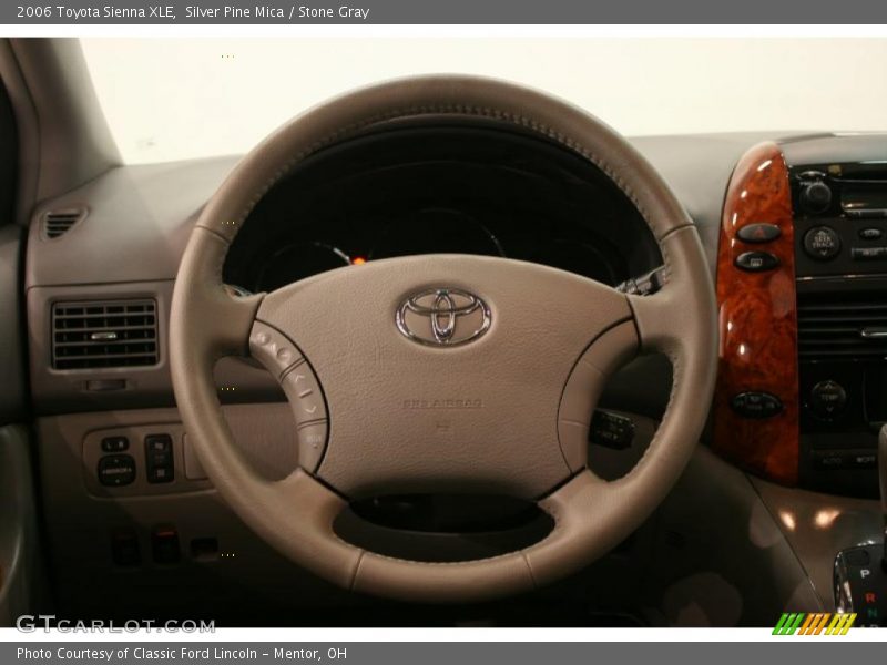 Silver Pine Mica / Stone Gray 2006 Toyota Sienna XLE