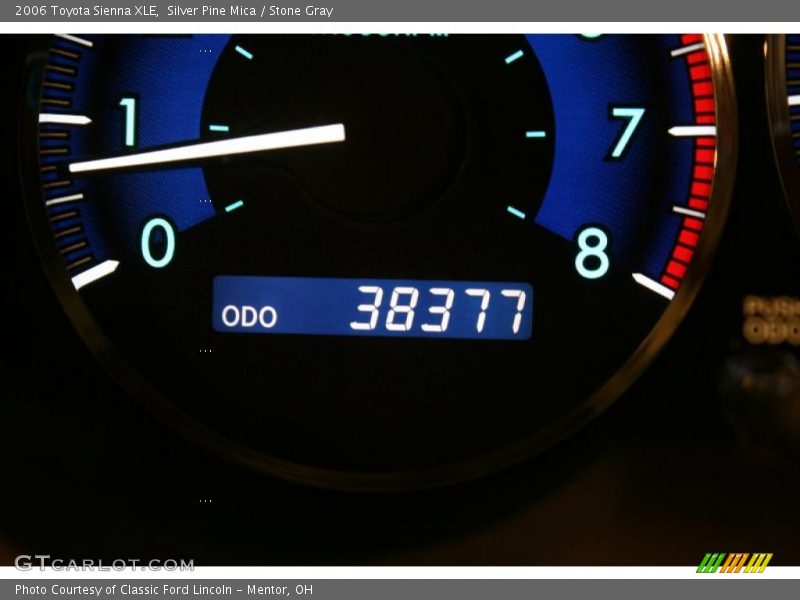 Silver Pine Mica / Stone Gray 2006 Toyota Sienna XLE