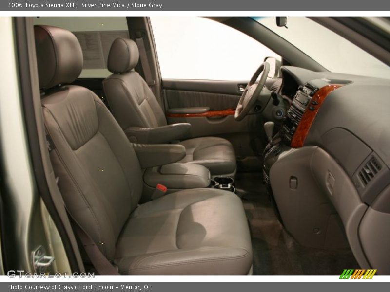 Silver Pine Mica / Stone Gray 2006 Toyota Sienna XLE