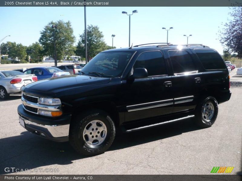 Black / Gray/Dark Charcoal 2005 Chevrolet Tahoe LS 4x4