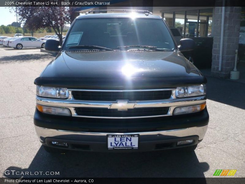 Black / Gray/Dark Charcoal 2005 Chevrolet Tahoe LS 4x4