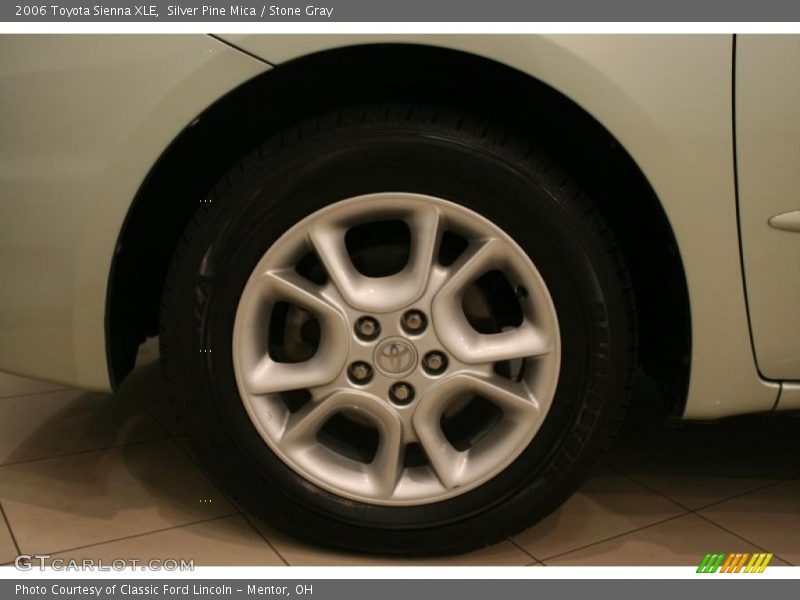 Silver Pine Mica / Stone Gray 2006 Toyota Sienna XLE
