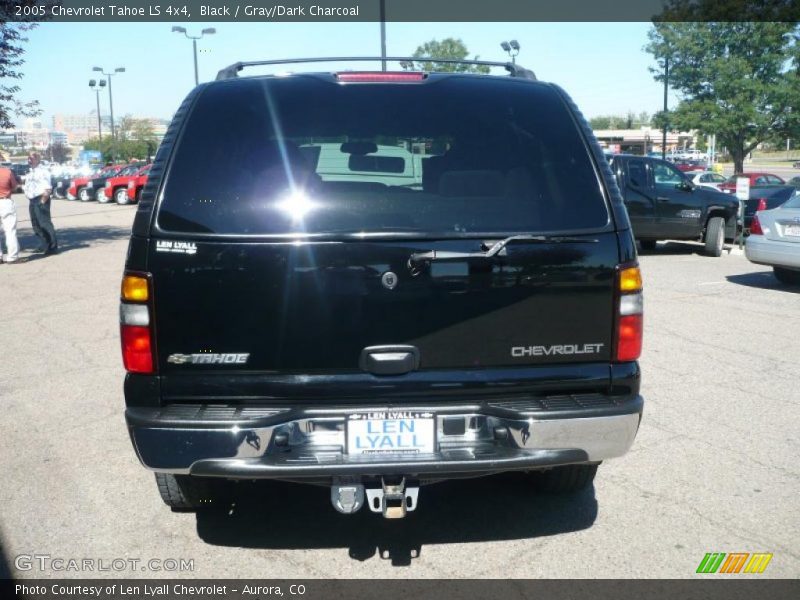 Black / Gray/Dark Charcoal 2005 Chevrolet Tahoe LS 4x4
