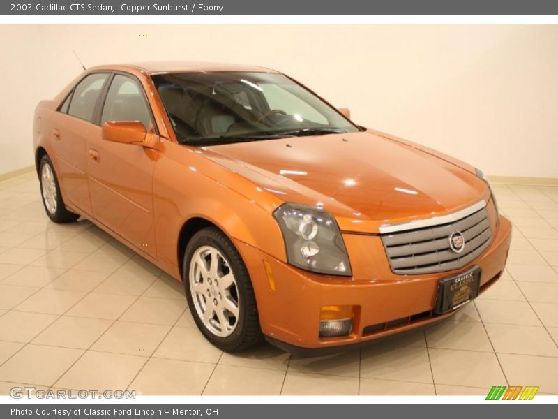 Front 3/4 View of 2003 CTS Sedan