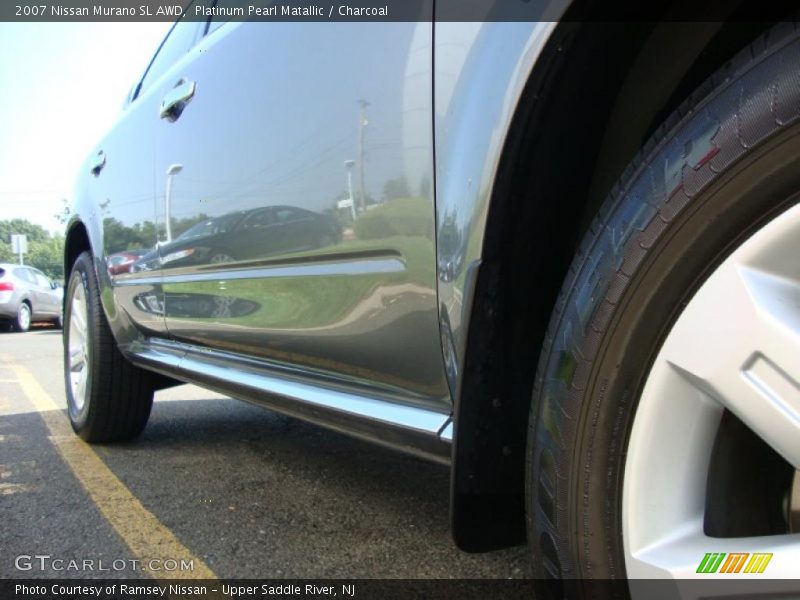 Platinum Pearl Matallic / Charcoal 2007 Nissan Murano SL AWD