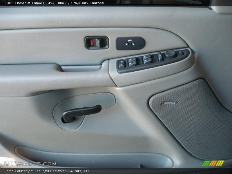 Black / Gray/Dark Charcoal 2005 Chevrolet Tahoe LS 4x4