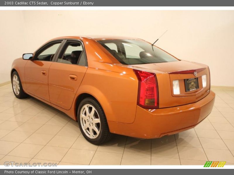  2003 CTS Sedan Copper Sunburst