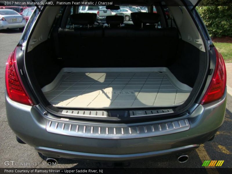 Platinum Pearl Matallic / Charcoal 2007 Nissan Murano SL AWD