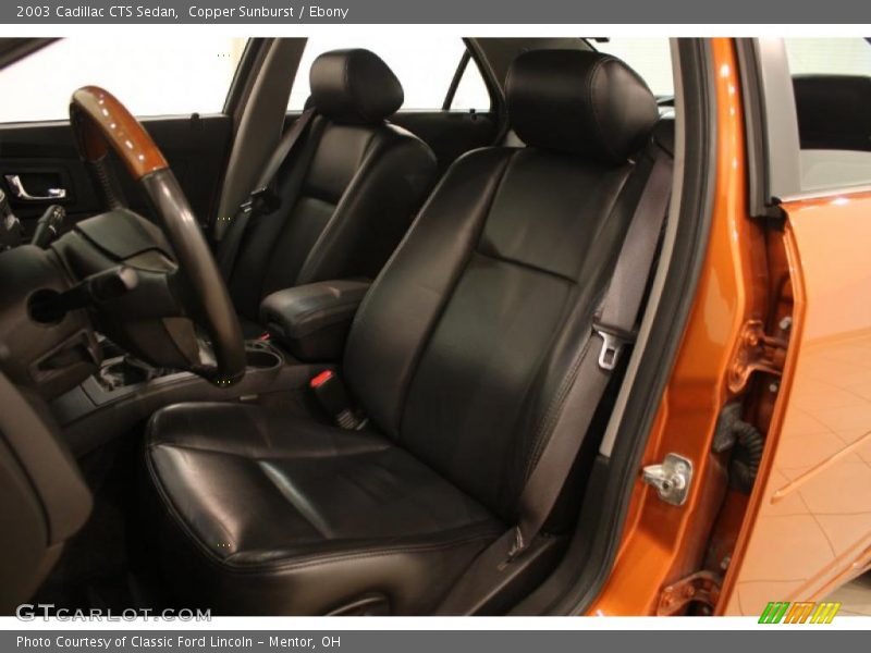  2003 CTS Sedan Ebony Interior