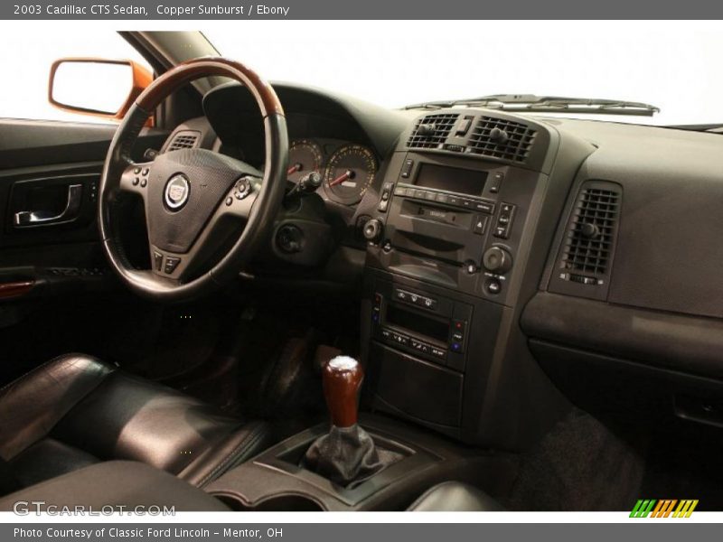  2003 CTS Sedan Ebony Interior