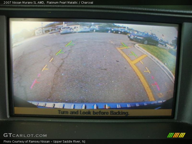 Platinum Pearl Matallic / Charcoal 2007 Nissan Murano SL AWD