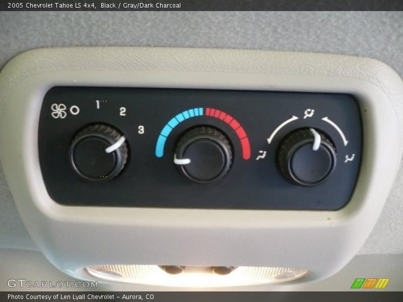 Black / Gray/Dark Charcoal 2005 Chevrolet Tahoe LS 4x4