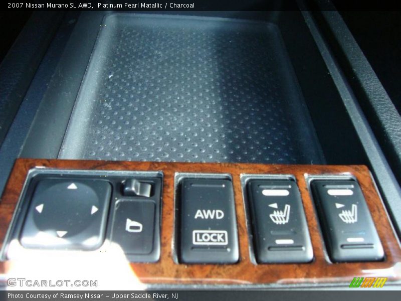 Platinum Pearl Matallic / Charcoal 2007 Nissan Murano SL AWD