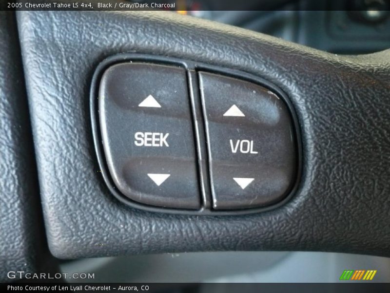 Black / Gray/Dark Charcoal 2005 Chevrolet Tahoe LS 4x4