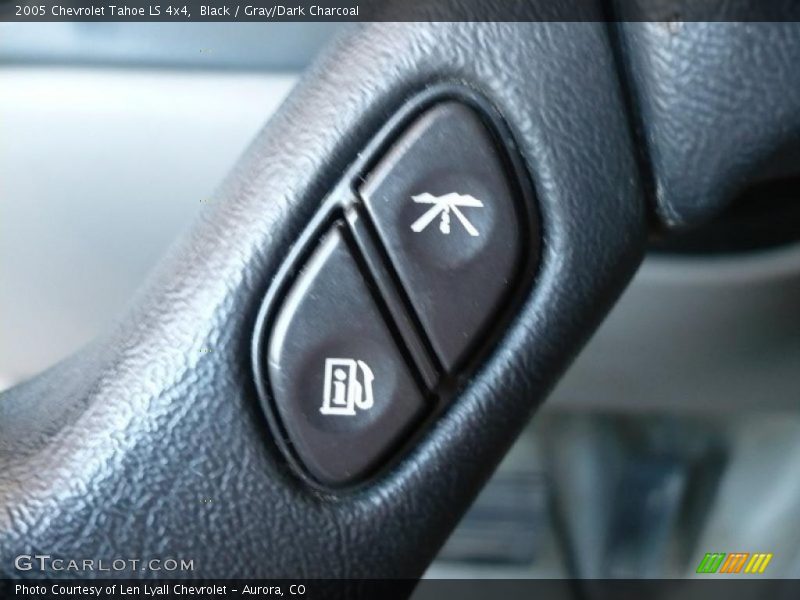 Black / Gray/Dark Charcoal 2005 Chevrolet Tahoe LS 4x4