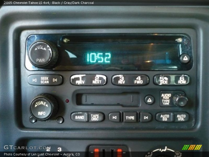 Black / Gray/Dark Charcoal 2005 Chevrolet Tahoe LS 4x4