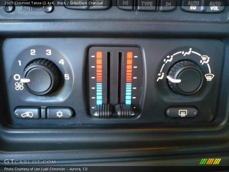Black / Gray/Dark Charcoal 2005 Chevrolet Tahoe LS 4x4