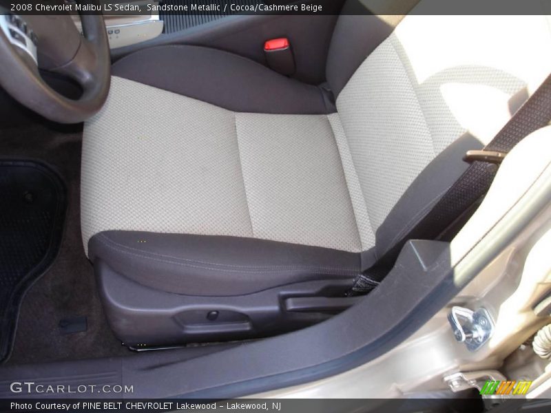 Sandstone Metallic / Cocoa/Cashmere Beige 2008 Chevrolet Malibu LS Sedan