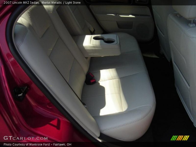 Merlot Metallic / Light Stone 2007 Lincoln MKZ Sedan
