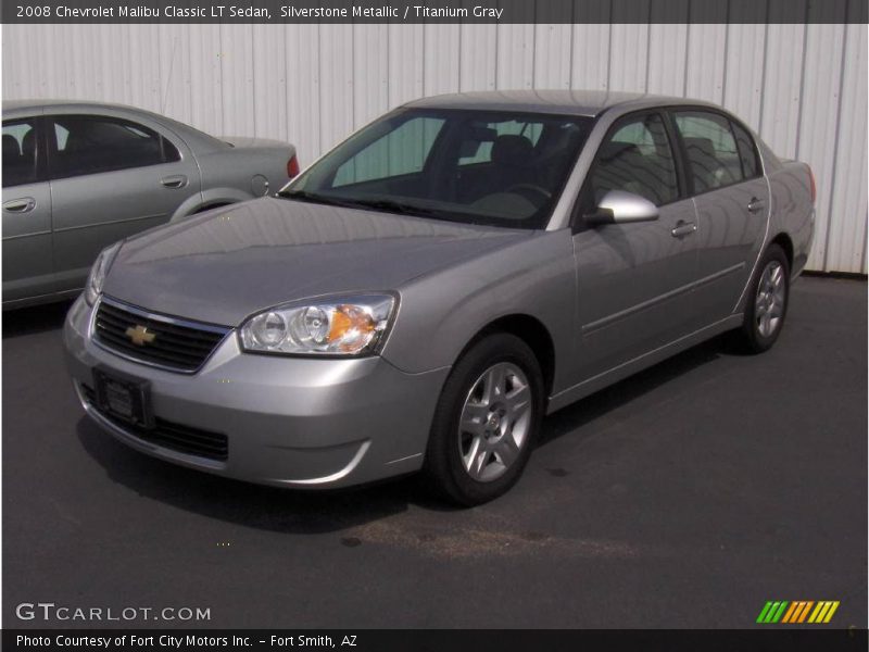 Silverstone Metallic / Titanium Gray 2008 Chevrolet Malibu Classic LT Sedan