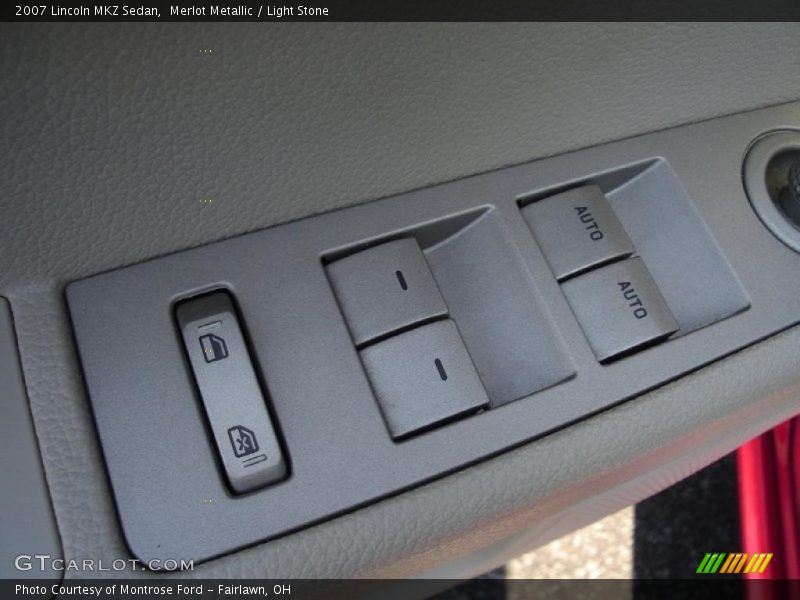 Merlot Metallic / Light Stone 2007 Lincoln MKZ Sedan