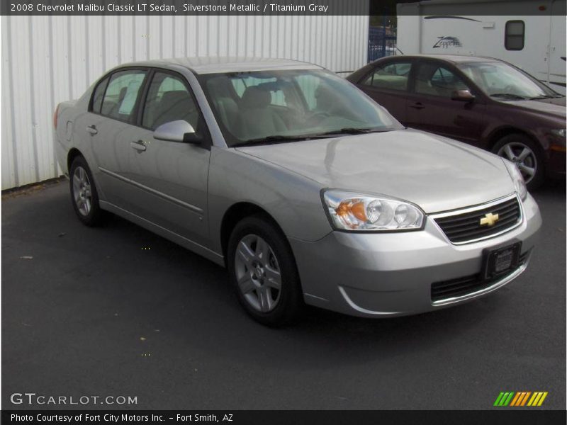 Silverstone Metallic / Titanium Gray 2008 Chevrolet Malibu Classic LT Sedan