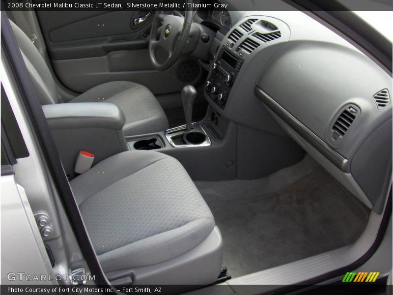 Silverstone Metallic / Titanium Gray 2008 Chevrolet Malibu Classic LT Sedan