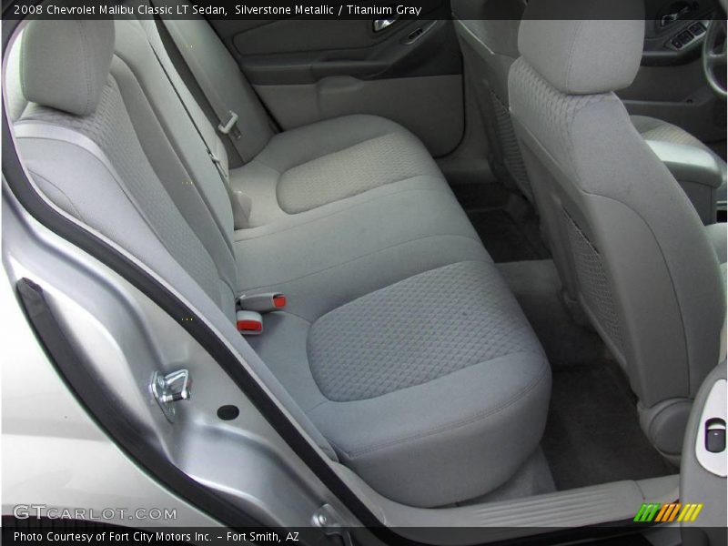 Silverstone Metallic / Titanium Gray 2008 Chevrolet Malibu Classic LT Sedan